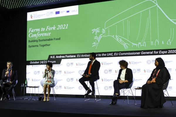 Ahead of World Food Day the EU hosts a high-level panel discussion on food sustainability at Expo 2020